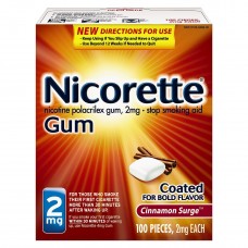 Nicorette® Cinnamon Surge™ 2 mg Gum  (100 count)