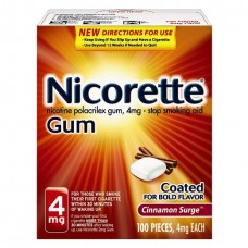 Nicorette® Cinnamon Surge™ 4 mg Gum  (100 count)
