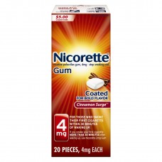 Nicorette® Cinnamon Surge™ 4 mg Gum  (20 count)