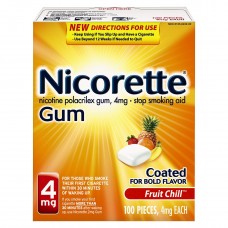 Nicorette® Fruit Chill™ 4 mg Gum (100 count)