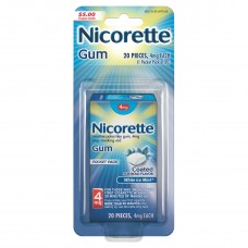 Nicorette® White Ice Mint® 4 mg Gum  (20 count)