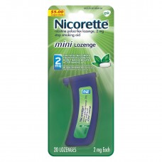 Nicorette® Mint Flavored Mini Lozenge 2MG (20 Lozenges)